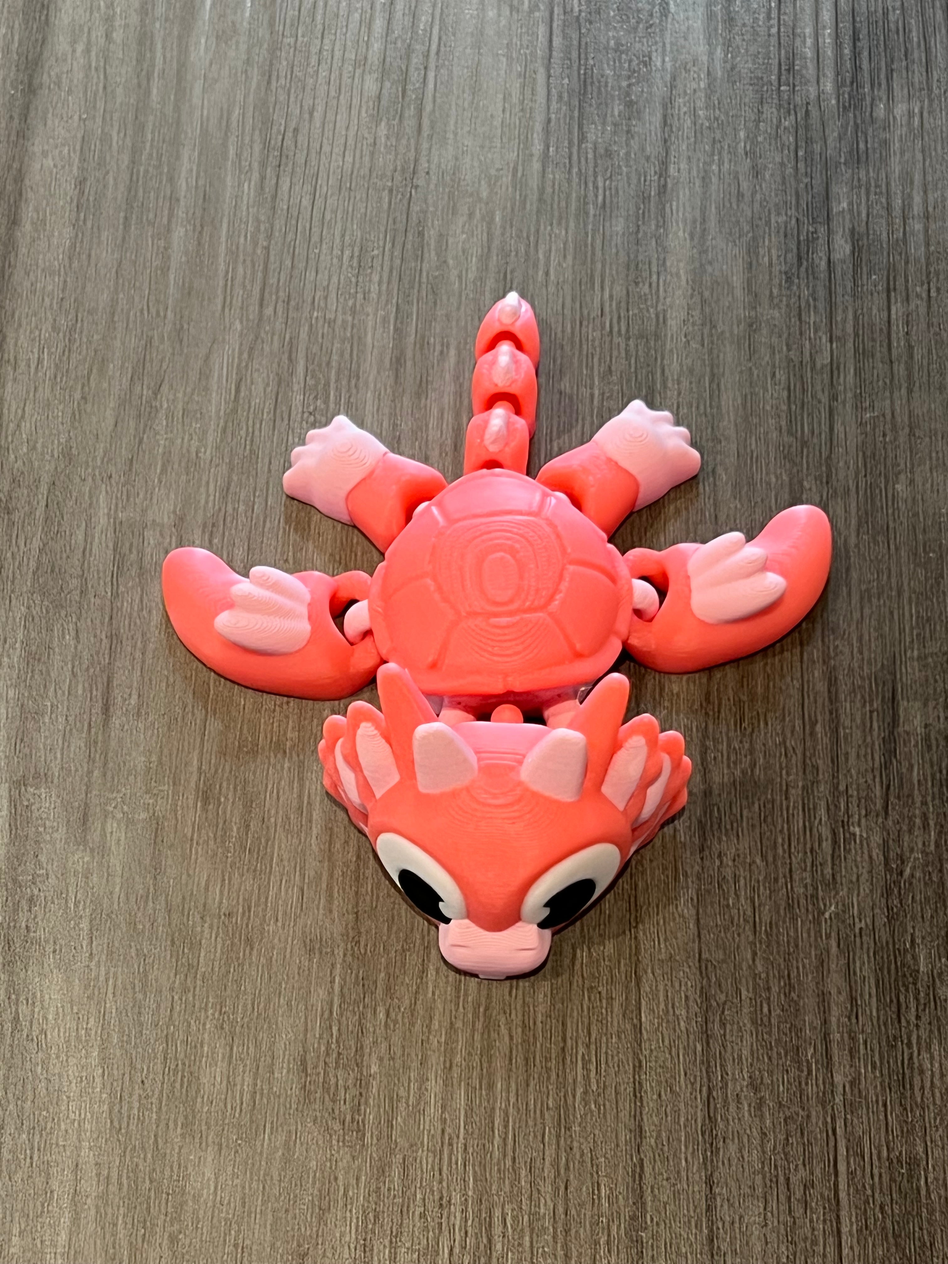 Axolotl Turtle - 3D Print