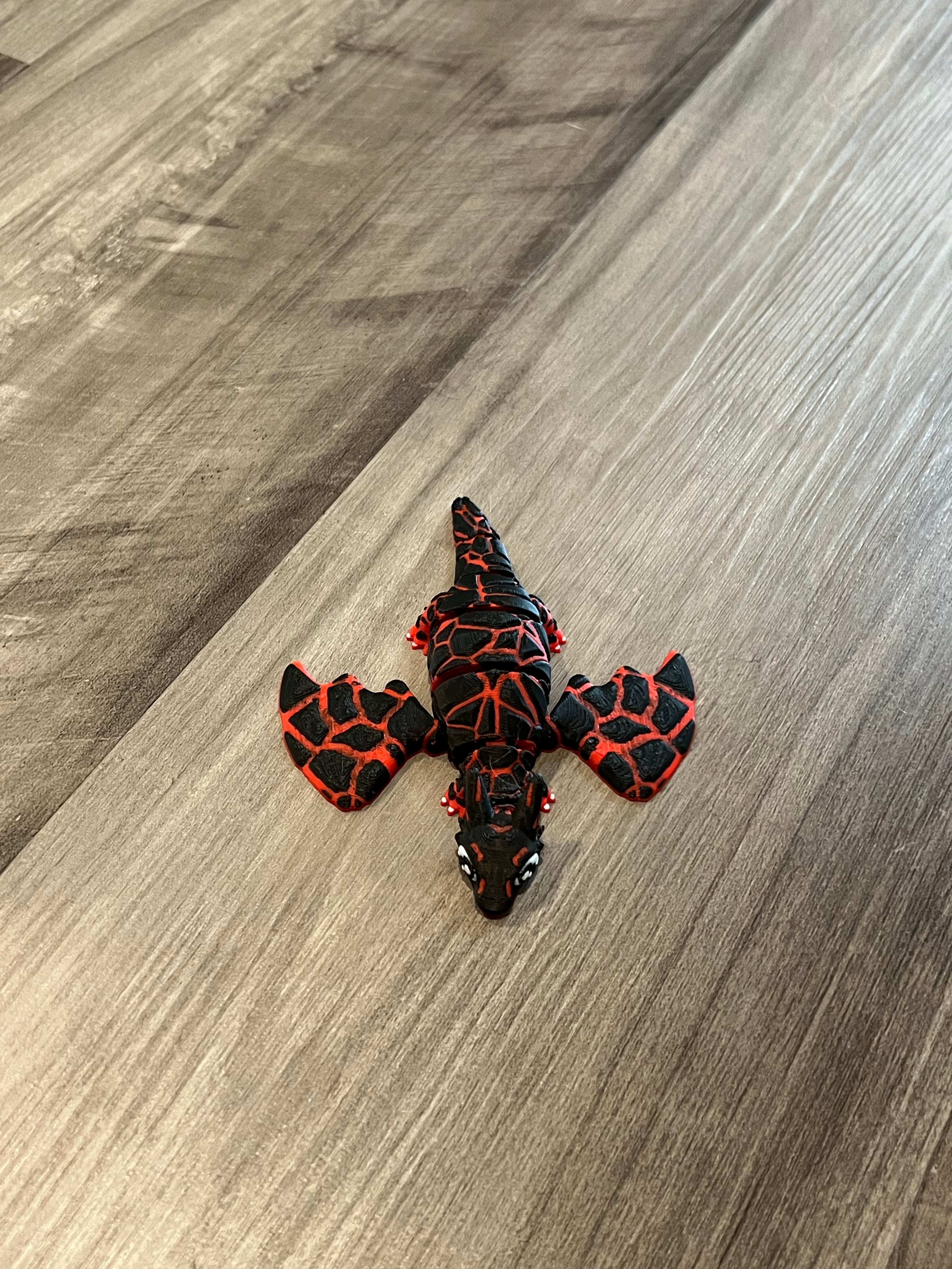 Lava Dragon - 3D Print
