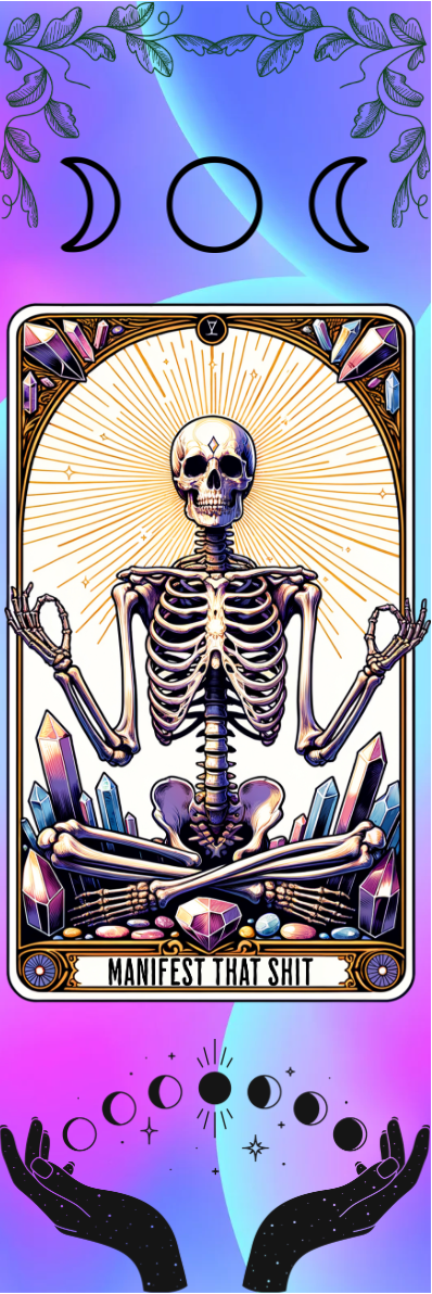 Manifest That Shit - Tarot Bookmark