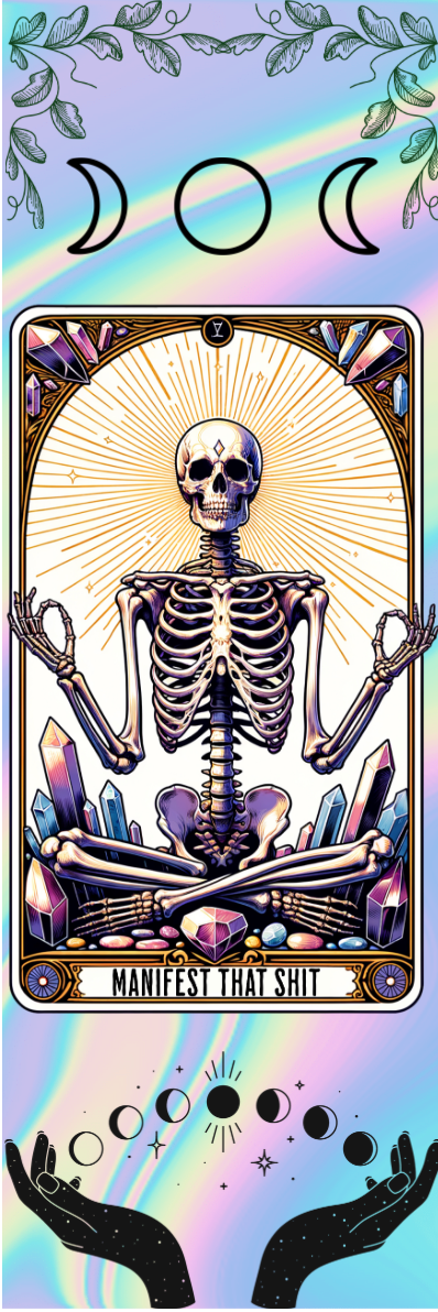 Manifest That Shit - Tarot Bookmark