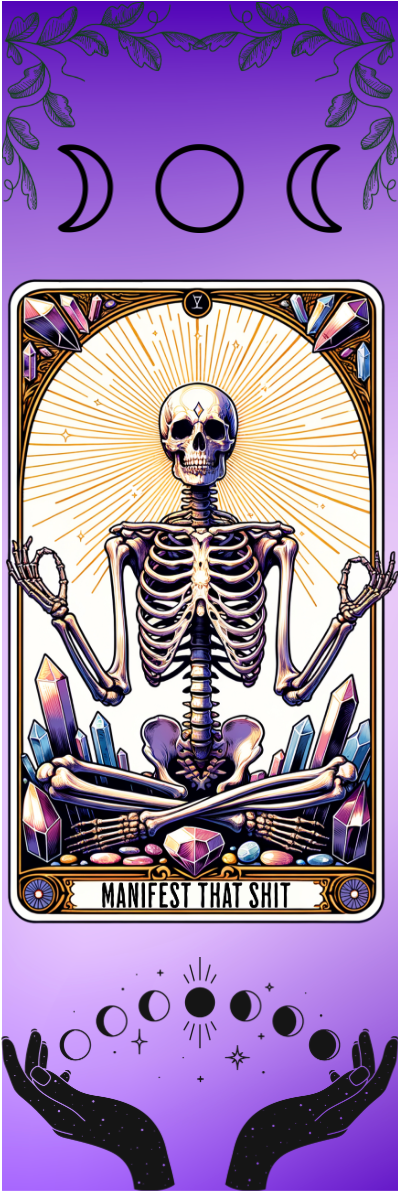 Manifest That Shit - Tarot Bookmark
