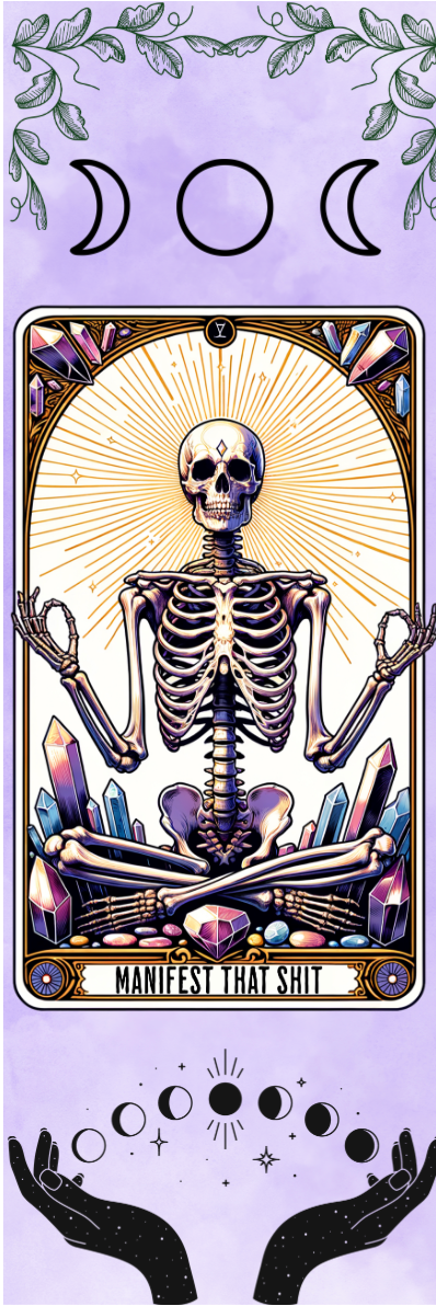 Manifest That Shit - Tarot Bookmark