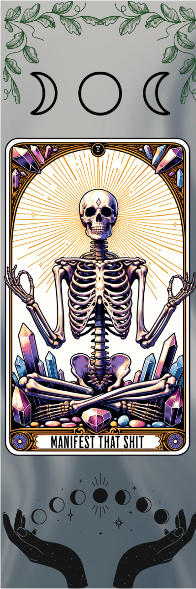 Manifest That Shit - Tarot Bookmark