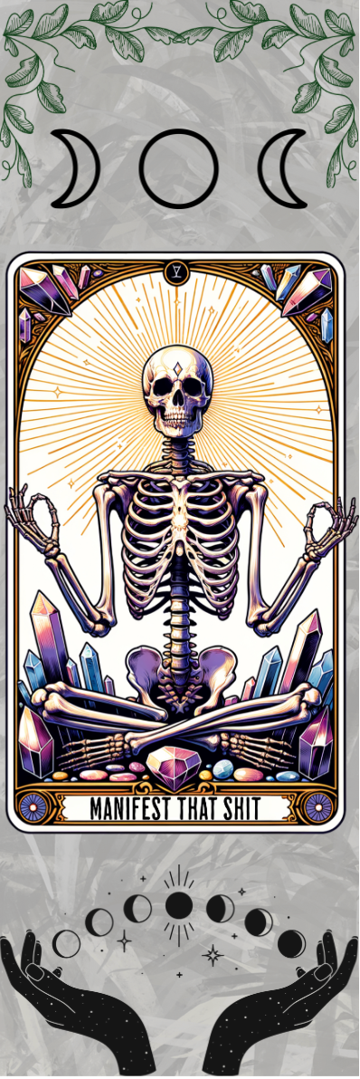 Manifest That Shit - Tarot Bookmark