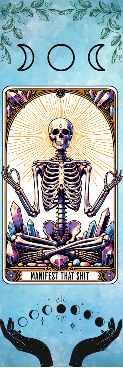 Manifest That Shit - Tarot Bookmark