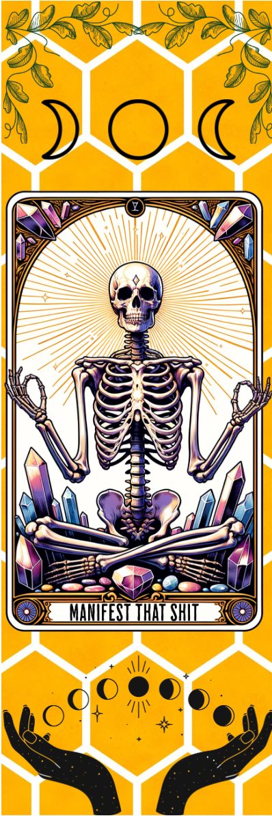 Manifest That Shit - Tarot Bookmark