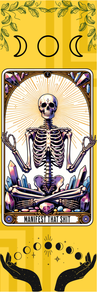 Manifest That Shit - Tarot Bookmark