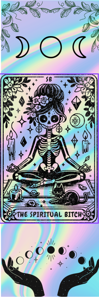 The Spiritual Bitch - Tarot Bookmark