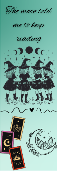 The Moon Told Me to Keep Reading - Witches Bookmark
