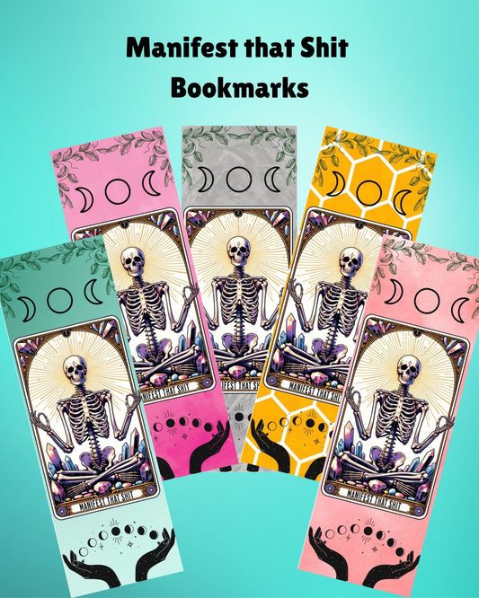 Manifest That Shit - Tarot Bookmark