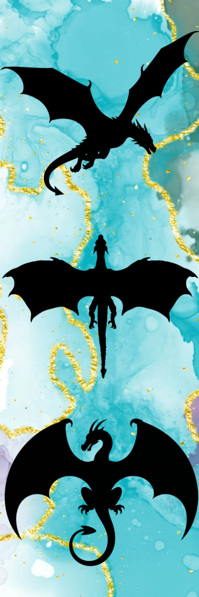 3 Dragons - Bookmark