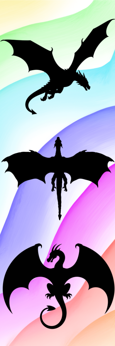 3 Dragons - Bookmark