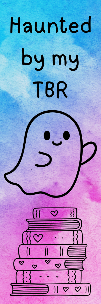 Haunted by my TBR - Ghost Bookmark
