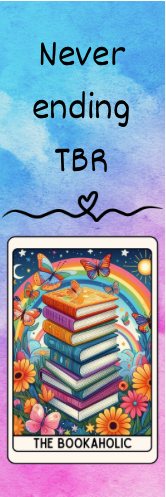 Never Ending TBR - The Bookaholic Bookmark