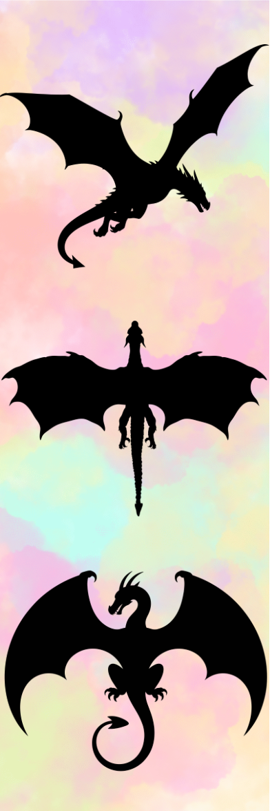 3 Dragons - Bookmark