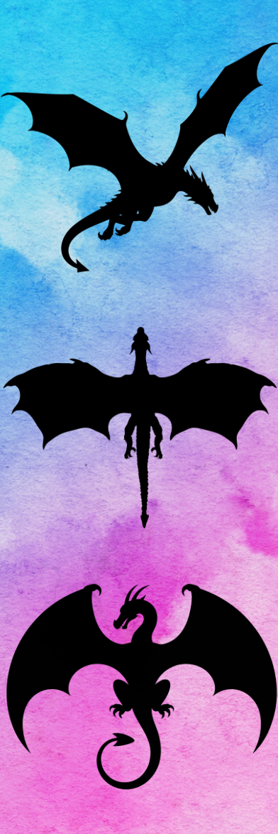 3 Dragons - Bookmark