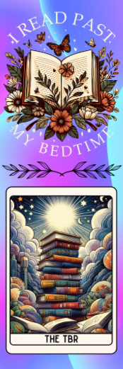 I Read Past My Bedtime - TBR Bookmark