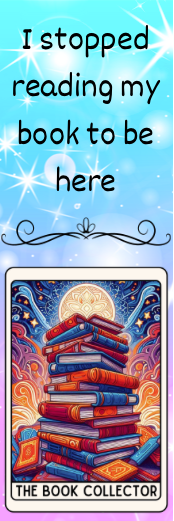 I Stopped Reading My Book to Be Here - The Book Collector Bookmark