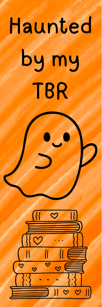 Haunted by my TBR - Ghost Bookmark