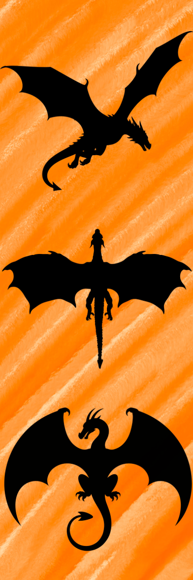 3 Dragons - Bookmark