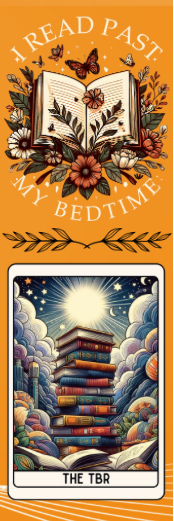 I Read Past My Bedtime - TBR Bookmark