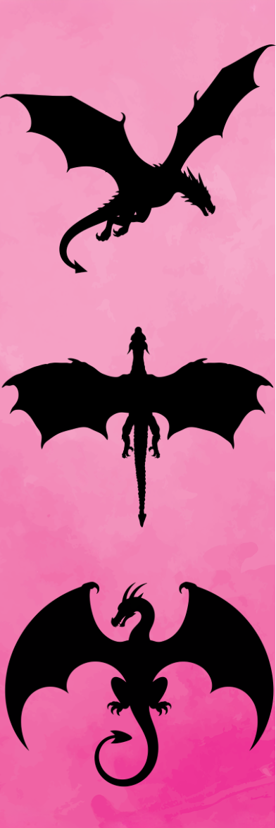 3 Dragons - Bookmark