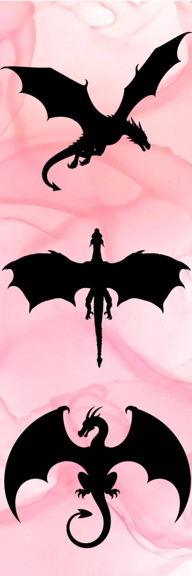 3 Dragons - Bookmark