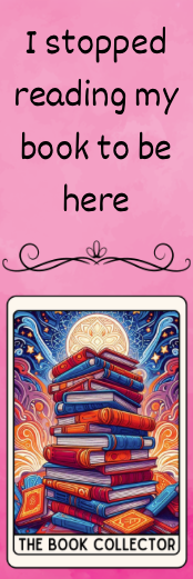 I Stopped Reading My Book to Be Here - The Book Collector Bookmark