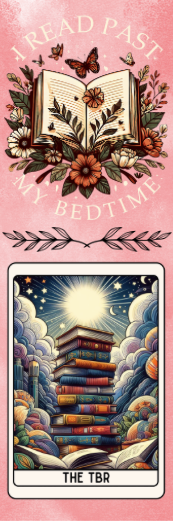 I Read Past My Bedtime - TBR Bookmark