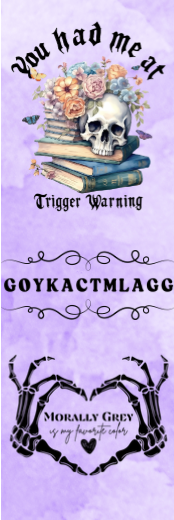 You Had Me At Trigger Warning - Morally Grey Bookmark