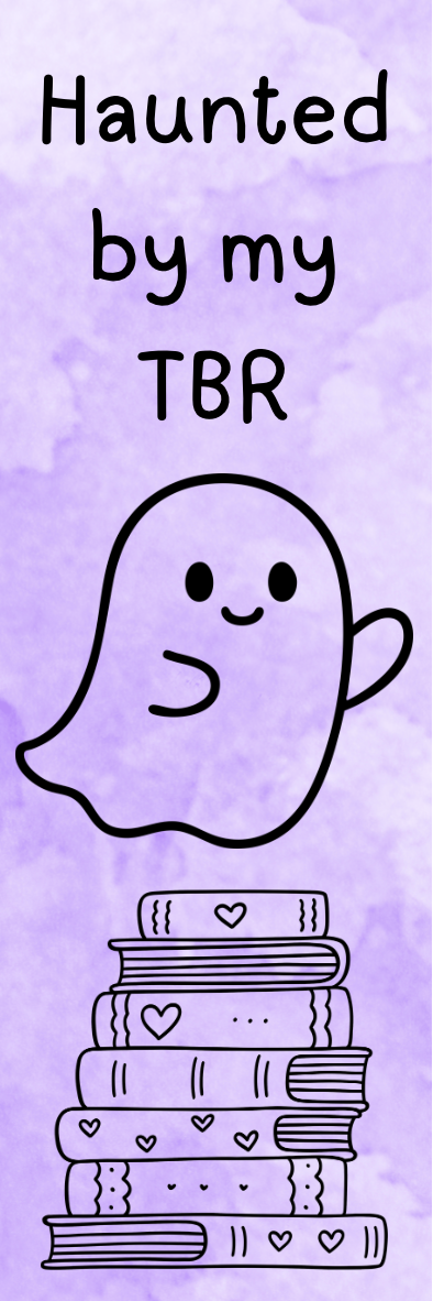 Haunted by my TBR - Ghost Bookmark