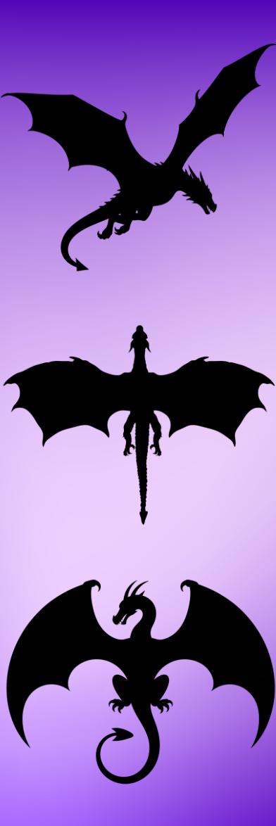 3 Dragons - Bookmark