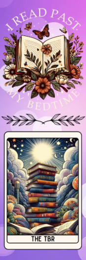 I Read Past My Bedtime - TBR Bookmark