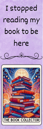 I Stopped Reading My Book to Be Here - The Book Collector Bookmark