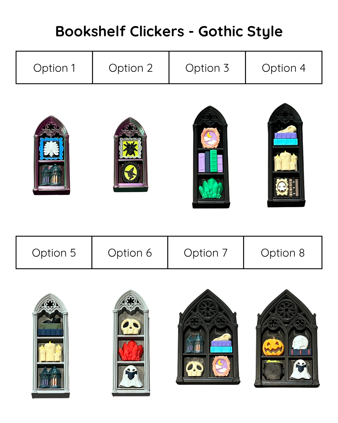 Ready Made - Bookshelf Clicker 3D Print