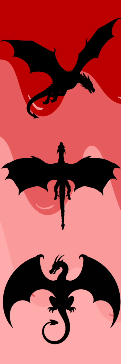 3 Dragons - Bookmark