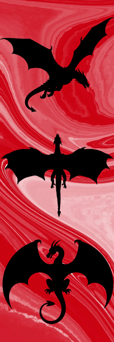 3 Dragons - Bookmark