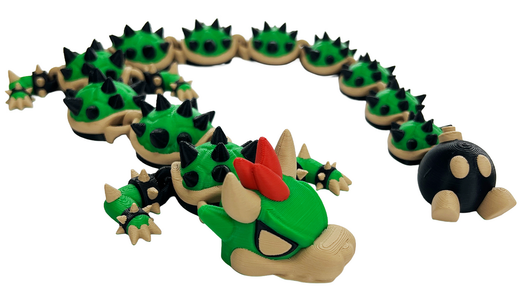 Snapper Dragon - Large - 3D Print