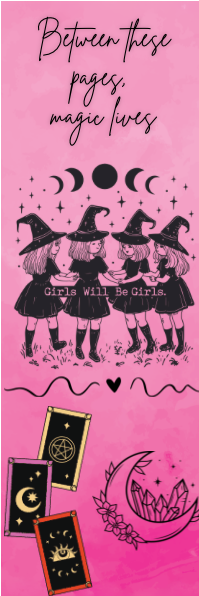 Between These Pages, Magic Lives - Witches Bookmark