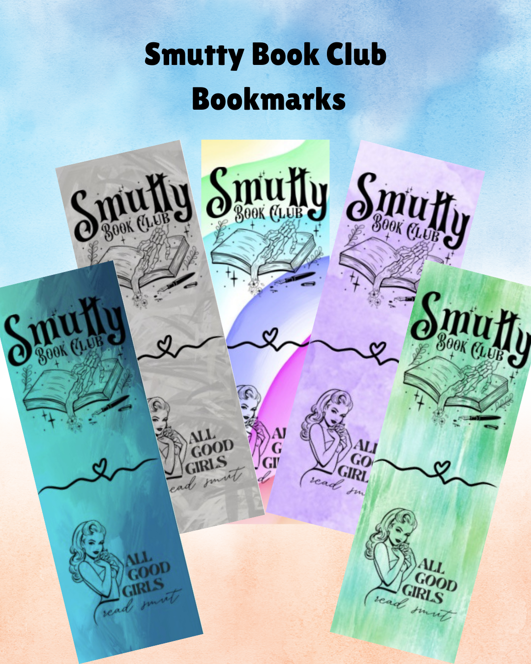 Smutty Book Club Bookmark
