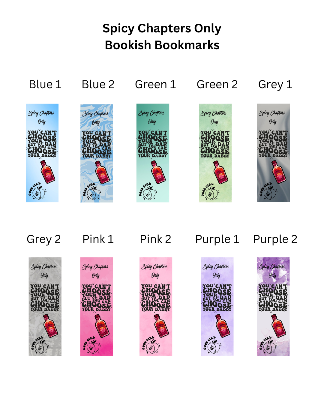Spicy Chapters Only - You Can't Choose Your Dad But You Can Choose Your Daddy Bookmark