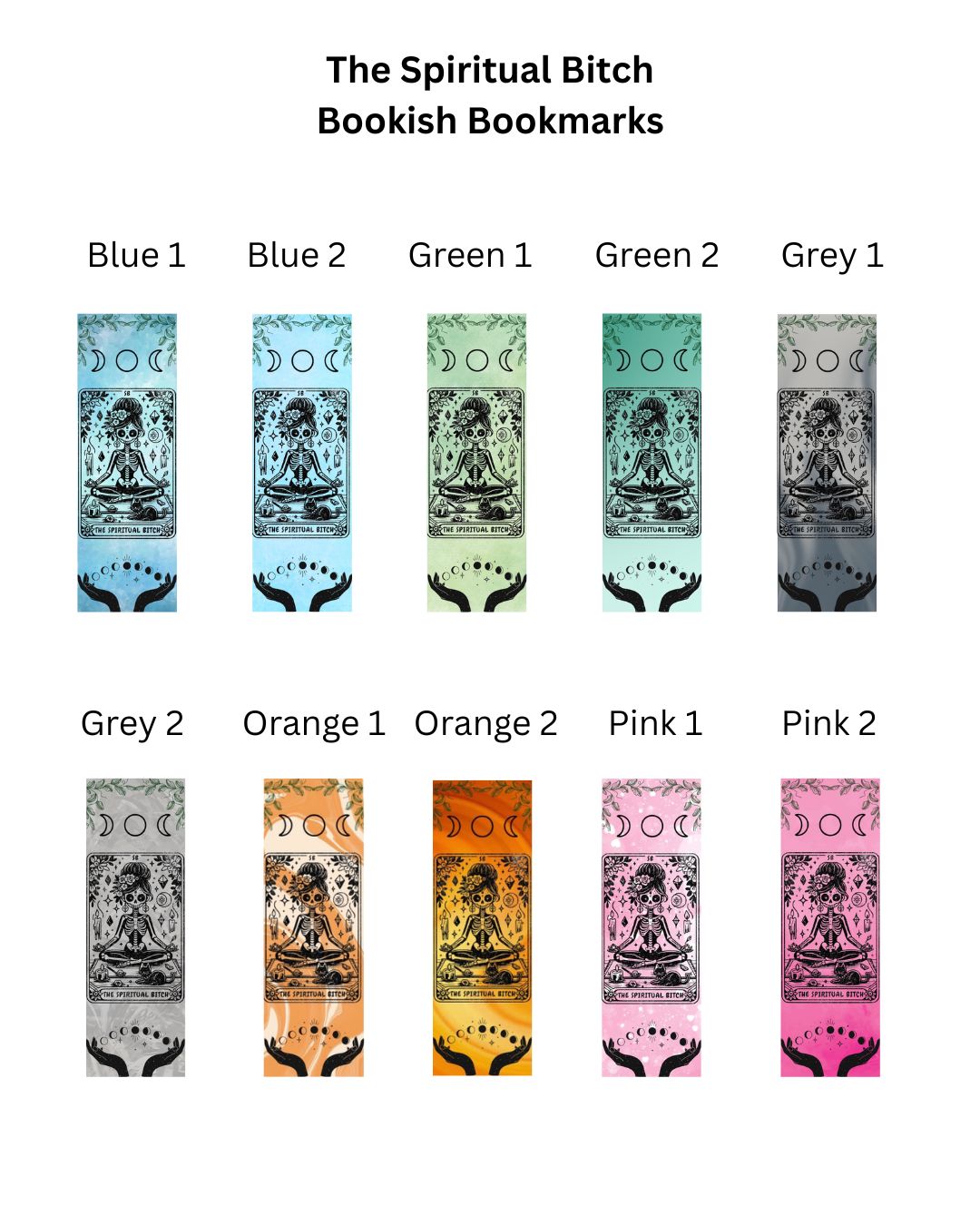 The Spiritual Bitch - Tarot Bookmark