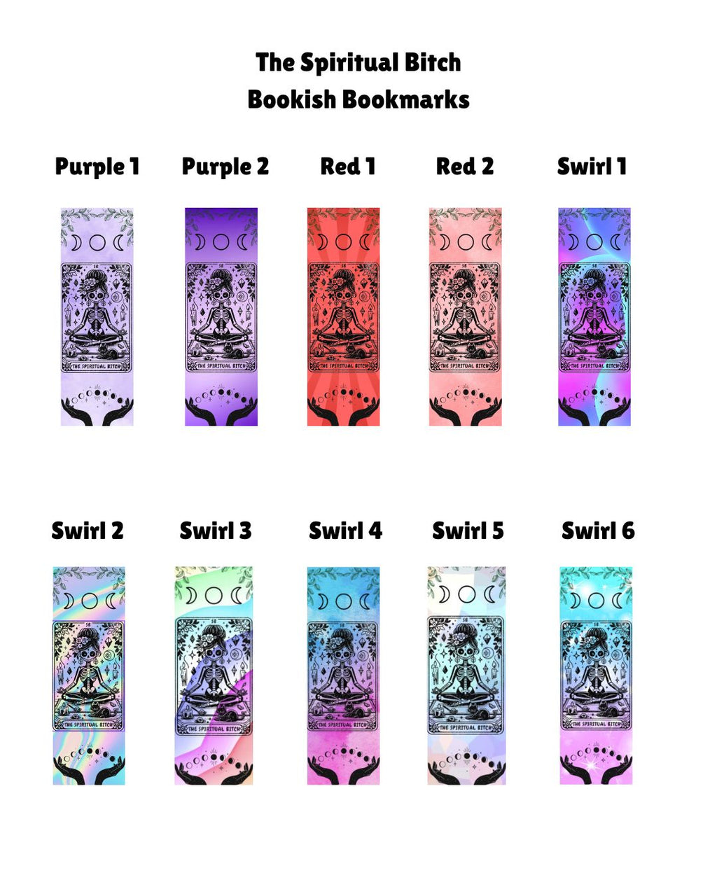The Spiritual Bitch - Tarot Bookmark