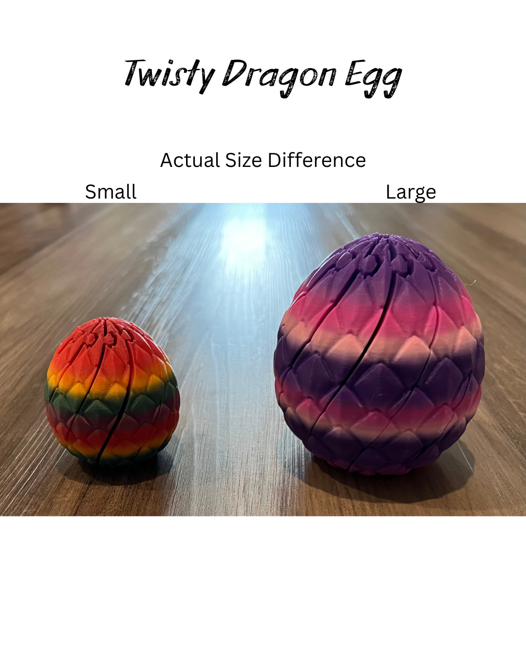 Twisty Dragon Egg 3D Print