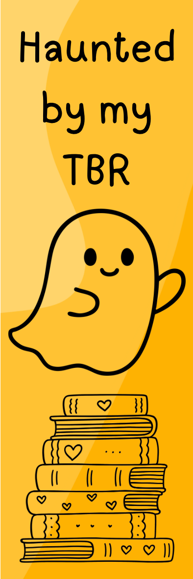 Haunted by my TBR - Ghost Bookmark