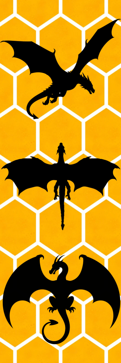 3 Dragons - Bookmark