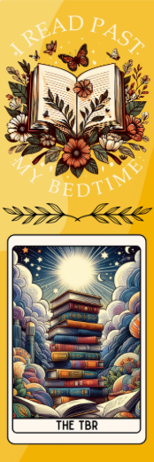 I Read Past My Bedtime - TBR Bookmark
